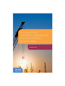 Construction Contract Preparation and Management - 9781137511140