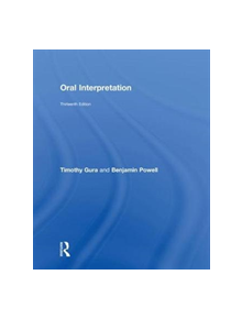 Oral Interpretation - 9781138082205