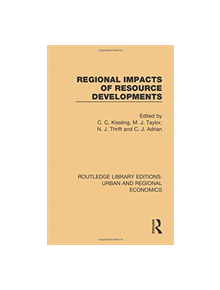 Regional Impacts of Resource Developments - 9781138102491