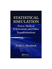 Statistical Simulation - 9781138116283