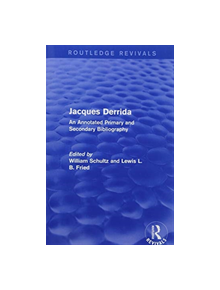 Jacques Derrida - 9781138204065