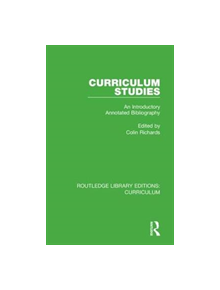 Curriculum Studies - 9781138319004