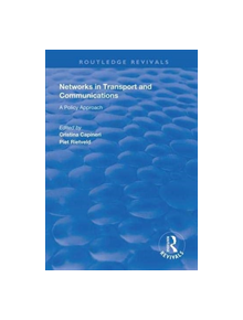 Networks in Transport and Communications - 9781138333673