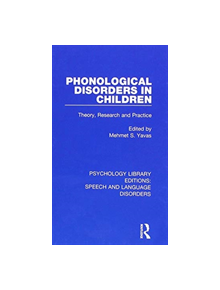 Phonological Disorders in Children - 9781138350397