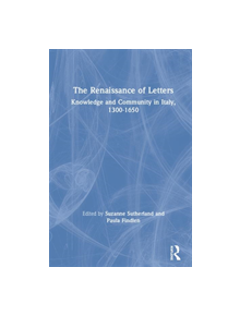 The Renaissance of Letters - 9781138367494