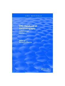 Revival: Handbook of Chromatography Vol I (1982) - 9781138559400