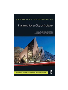 Planning for a City of Culture - 9781138595163