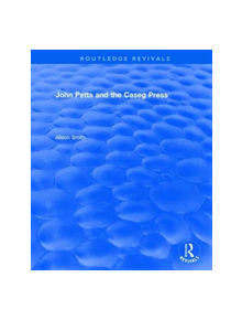 John Petts and the Caseg Press - 9781138735750