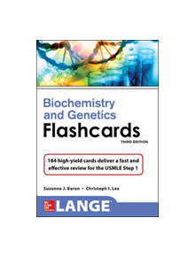 Lange Biochemistry and Genetics Flashhcards, Third Edition - 9781259837210