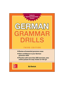 German Grammar Drills, Third Edition - 9781260116250