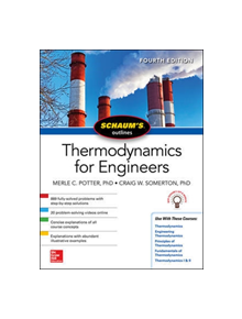 Schaums Outline of Thermodynamics for Engineers, Fourth Edition - 9781260456523