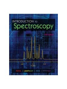 Introduction to Spectroscopy - 9781285460123