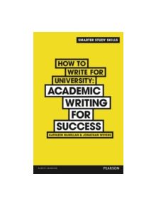 How to Write for University - 9781292001500