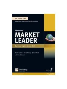 Market Leader 3rd Edition Extra Elementary Coursebook with DVD-ROM Pack - 9781292134758