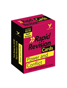 York Notes for AQA GCSE (9-1) Rapid Revision Cards: Power and Conflict AQA Poetry Anthology - 9781292273686