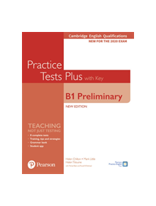 Cambridge English Qualifications: B1 Preliminary New Edition Practice Tests Plus Student's Book with key - 9781292282220