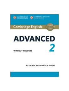 Cambridge English Advanced 2 Student's Book without answers - 9781316504475