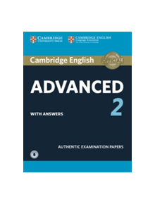 Cambridge English Advanced 2 Student's Book with answers and Audio - 9781316504499