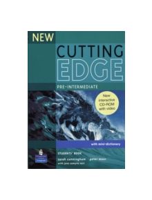 New Cutting Edge Pre-Intermediate Students Book and CD-Rom Pack - 9781405852289