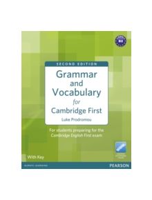 Grammar & Vocabulary for FCE 2nd Edition with key + access to Longman Dictionaries Online - 9781408290590