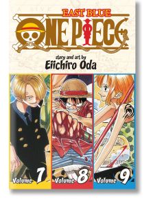 One Piece (Omnibus Edition), Vol. 3 - Eiichiro Oda - Viz Media - 5655 - 9781421536279