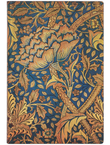 Тефтер Paperblanks - Morris Windrush Mini, мека корица, 9.5 x 13 см. - Paperblanks - Paperblanks - Paperblanks - William Morris - 9781439781067