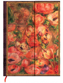 Тефтер Paperblanks - Renoir, Letter to Morisot, твърда корица, 18 х 23 см.