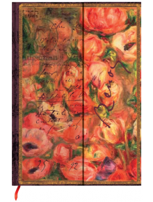 Тефтер Paperblanks - Renoir, Letter to Morisot, твърда корица, 12.5 х 18 см.