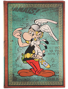 Тефтер Paperblanks - Asterix the Gaul, Mini, 9 x 14 см. - 1133975 - 1133974 - 5655 - Paperblanks - Asterix and Obelix - 97814