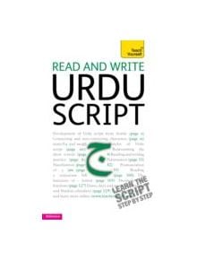 Read and write Urdu script: Teach yourself - 9781444103939