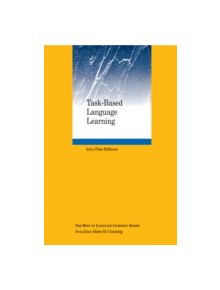 Task-Based Language Learning - 9781444350234