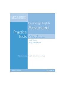 Cambridge Advanced Volume 2 Practice Tests Plus New Edition Students' Book with Key - 9781447966203