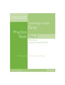 Cambridge First Volume 2 Practice Tests Plus New Edition Students' Book without Key - 9781447966234