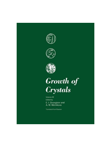 Growth of Crystals - 9781461284451