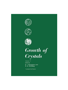 Growth of Crystals - 9781461366294