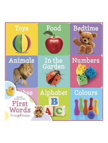 First Steps Chunky Board Books: First Words - 9781488903199