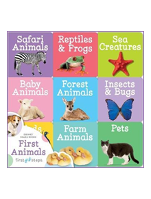 First Steps Chunky Board Books: Animals - 9781488931062