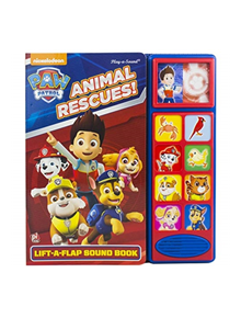 Paw Patrol Lift A Flap Sound Book - 9781503731462