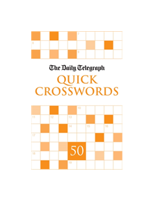 Daily Telegraph Quick Crosswords 50 - 9781529005097