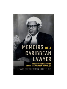 Memoirs of a Caribbean Lawyer - 9781543950182