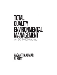 Total Quality Environmental Management - 9781567200973