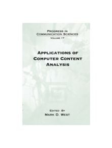 Applications of Computer Content Analysis - 9781567505054