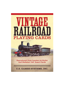 Vintage Railroad Playing Cards - 9781572816169