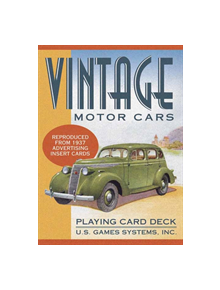 Vintage Motor Cards Playing Card Deck - 9781572816183