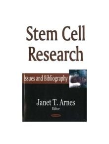 Stem Cell Research - 9781594547089