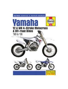 Yamaha YZ & WR 4-Stroke Motocross & Off-road Bikes (98 - 08) - 9781620922156