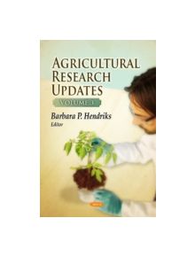 Agricultural Research Updates - 9781621003380