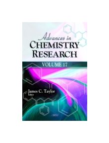 Advances in Chemistry Research - 9781622574506