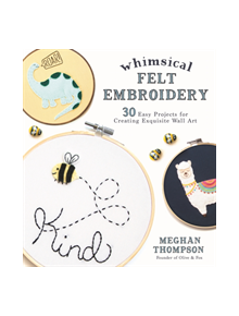 Whimsical Felt Embroidery - 9781624148330