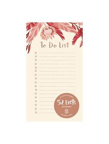 52 Lists To Do List Notepad - 9781632172334